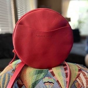 New Never Used Portland Leather Circle Bag